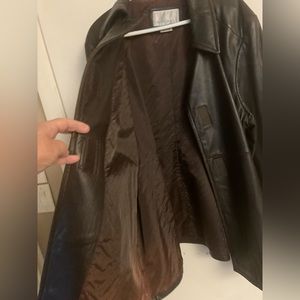 Nine West Leather Jacket